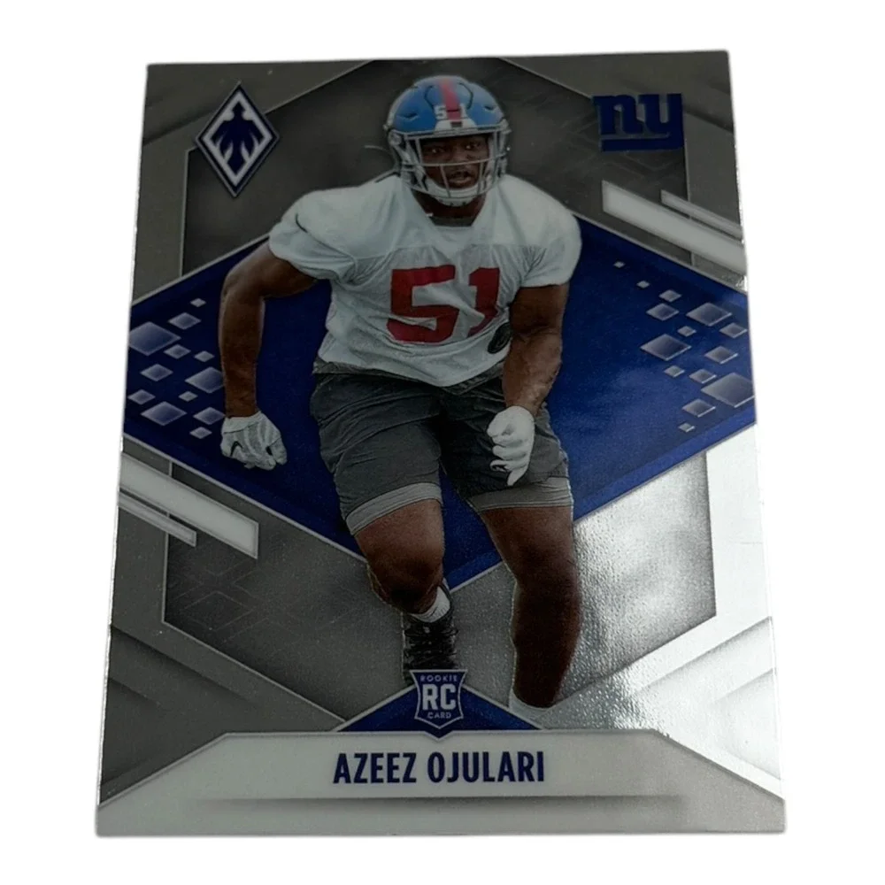 2021‎ Panini Phoenix Azeez Ojulari Rookie Card 165 New York Giants NFL RC